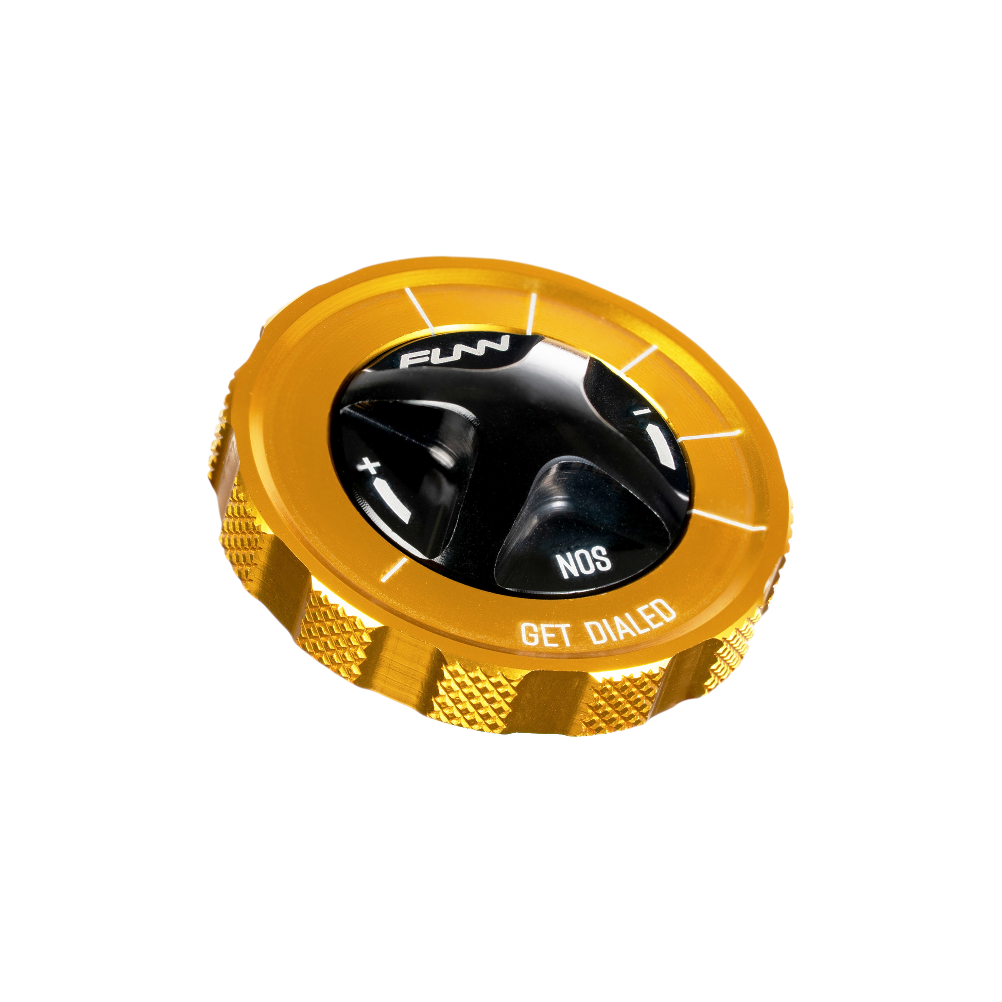 Funn NOS 前叉防塵氣嘴蓋 RS-Type 金色