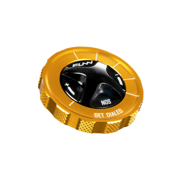 Funn NOS 前叉防塵氣嘴蓋 RS-Type 金色