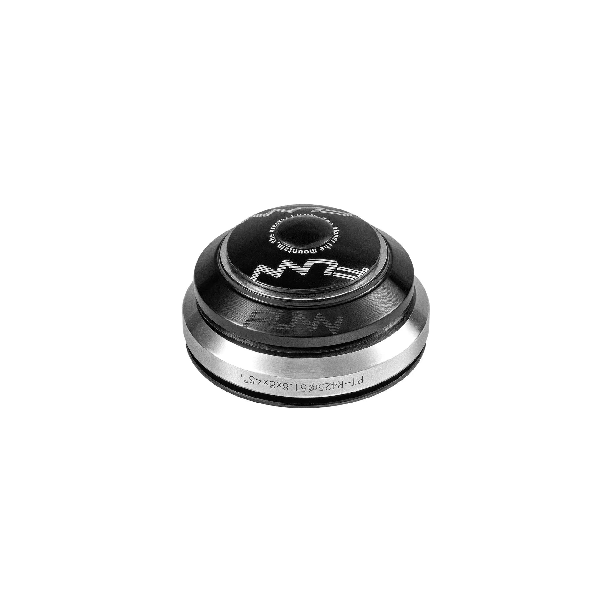 Funn mountain bike components - Descend Integral Headset IS41/28.6 + IS52/40 in a white background.