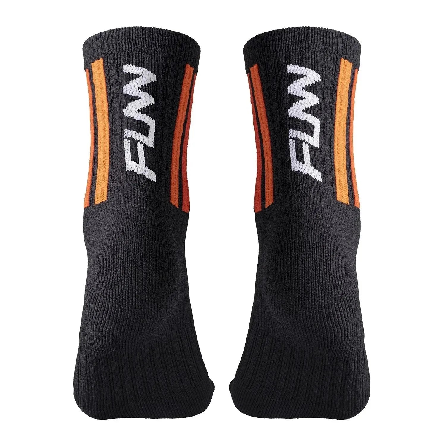Funn mountain bike components - Funn Logo Socks in a white background.