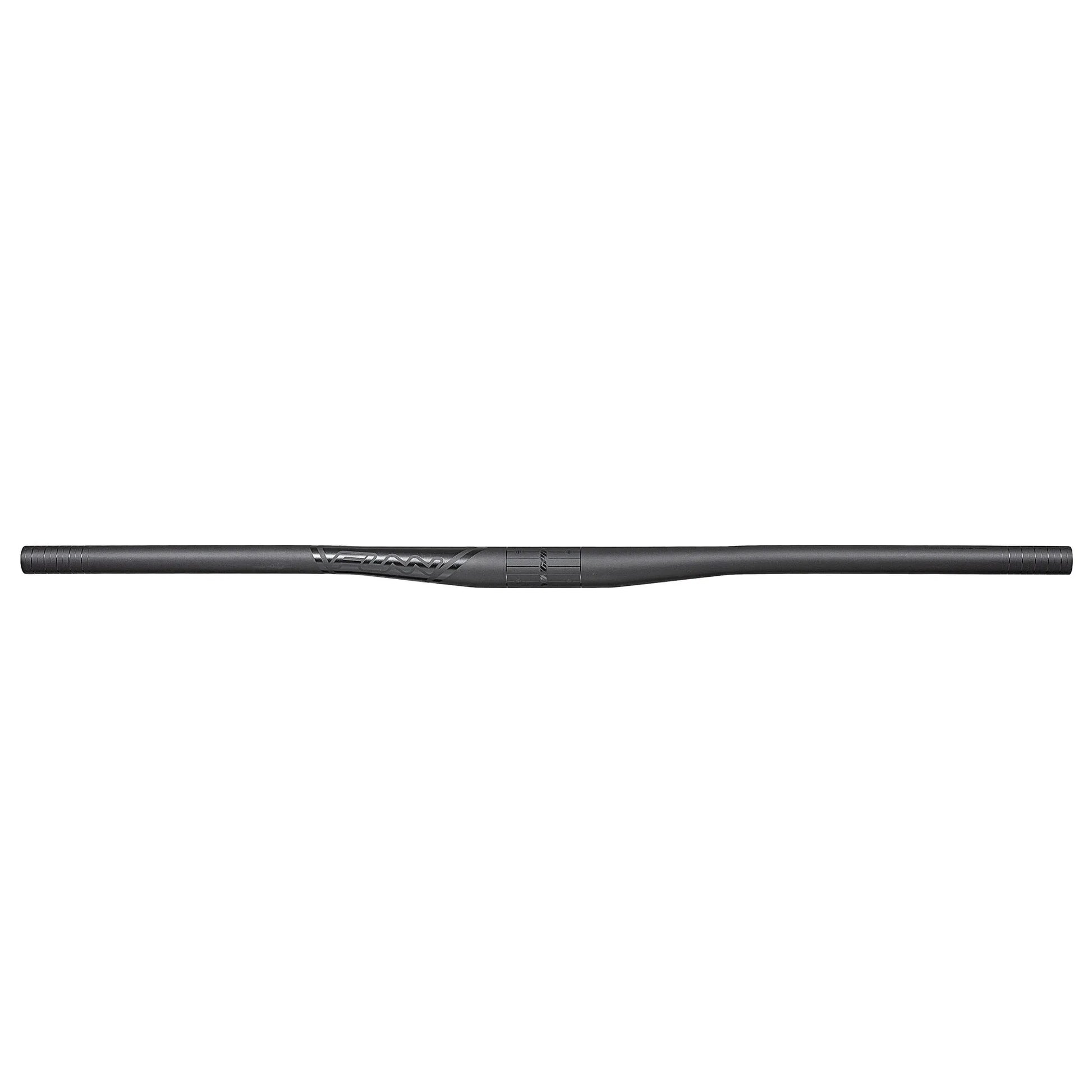 Funn mountain bike components - Kingpin Riser Handlebar 31.8mm 7mm Black in a white background.
