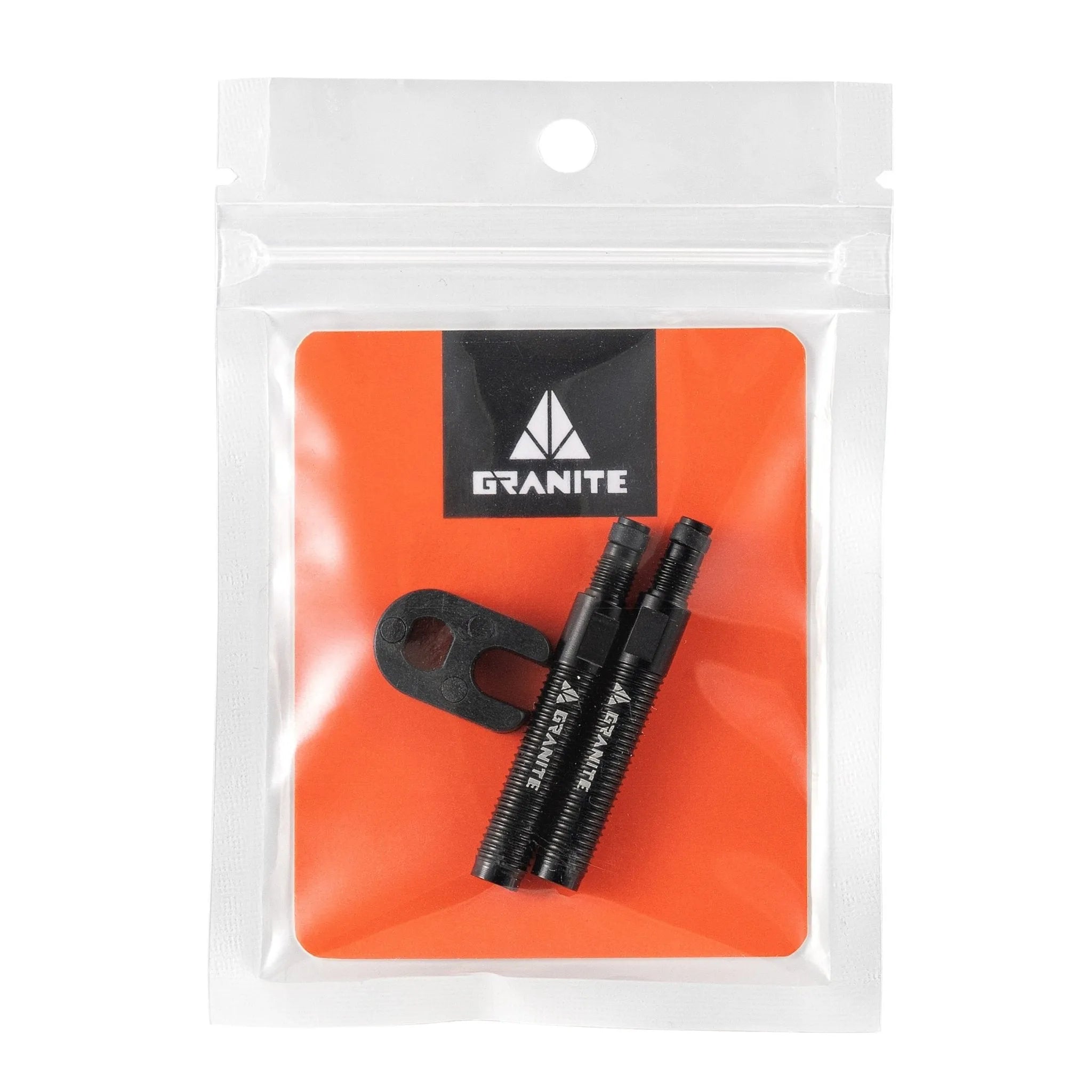 Granite Presta Valve Stem Extenders - 40mm -