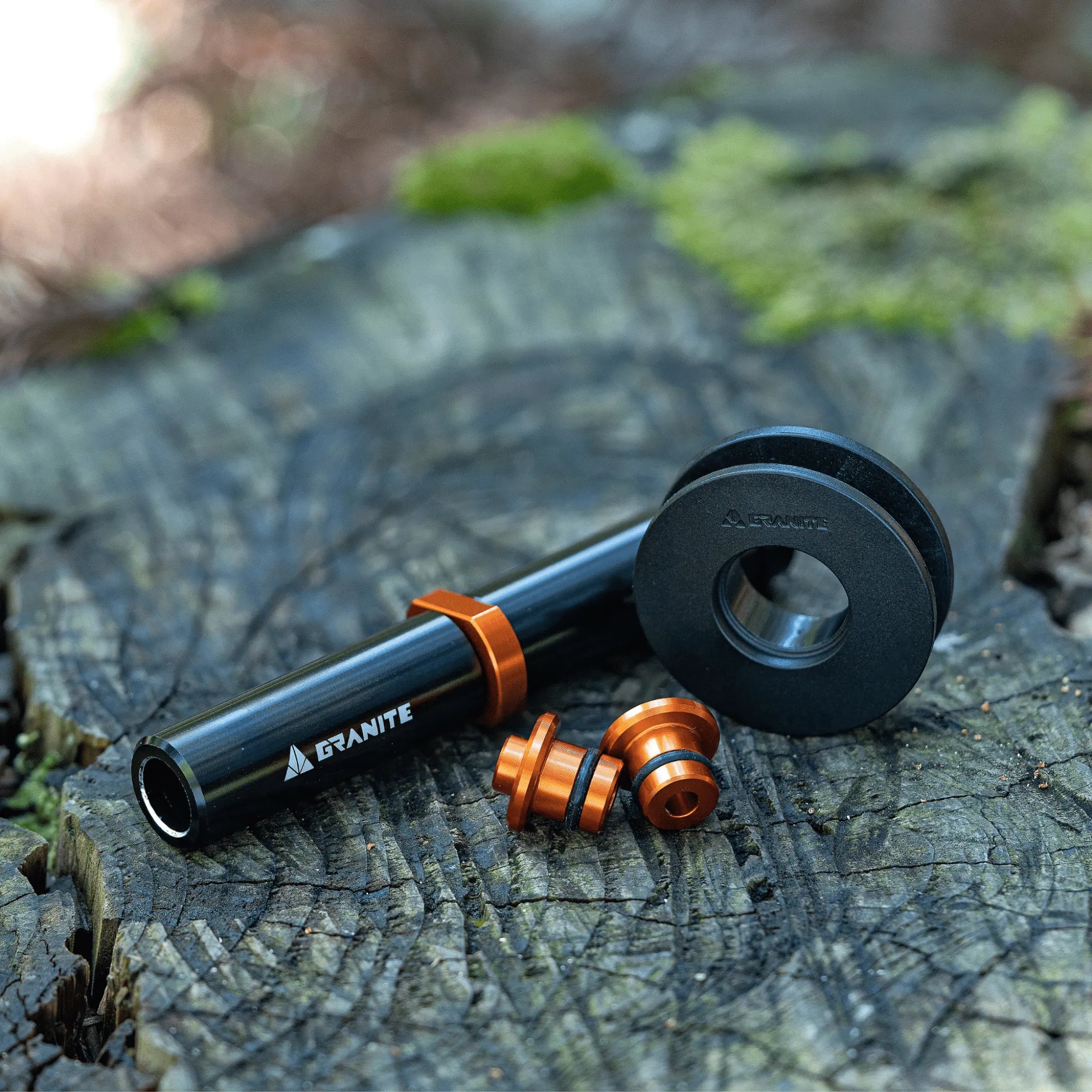 Granite ChainDock Protects your bike frame and keeps the bicycle chain secure during travel, cleaning, or rear wheel removal.