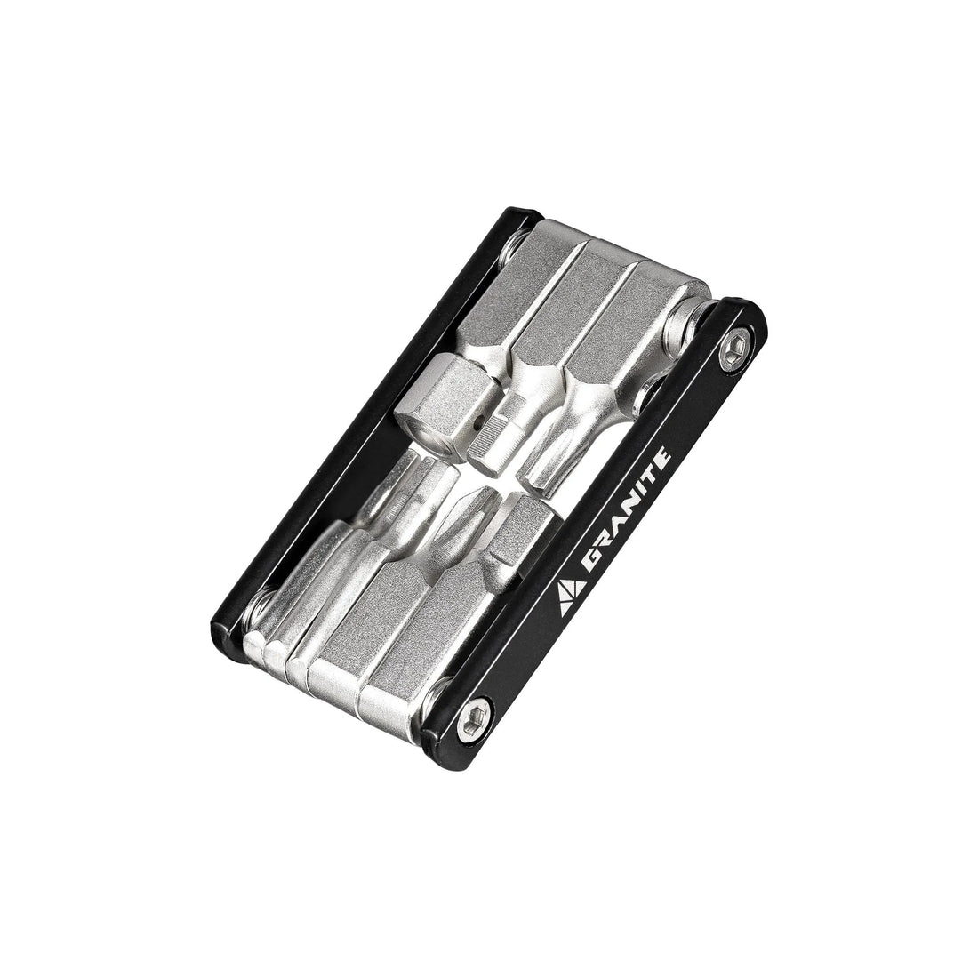 Granite Diverse 10 functional Bike EDC Multi Tool.  With 8 essential hex and screwdriver bits.