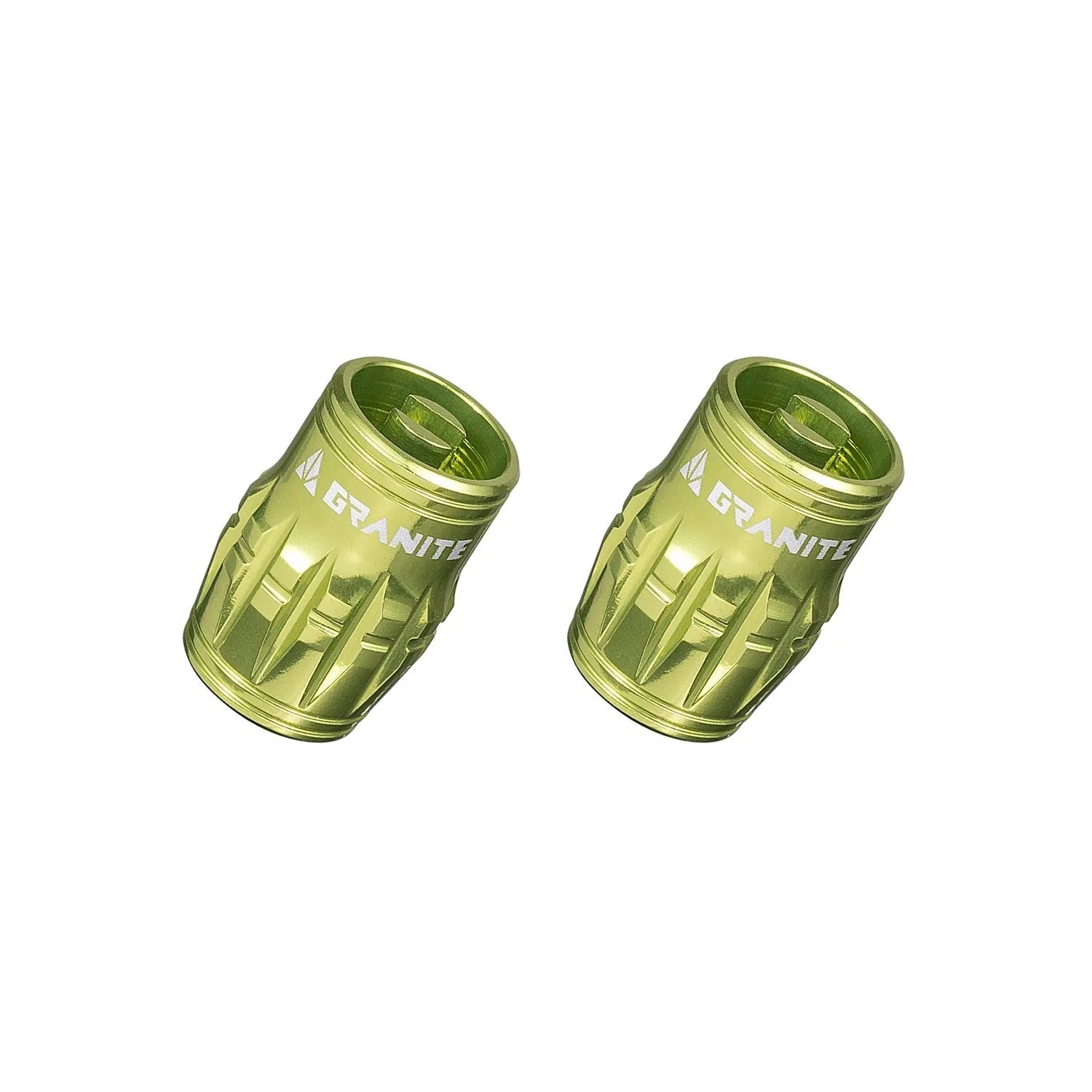 Granite Juicy Nipples Schrader Valve Core Remover Cap for Bike & Bicycle  - Green/Alloy