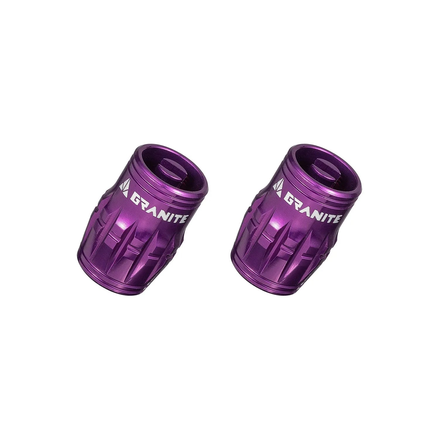Granite Juicy Nipples Schrader Valve Core Remover Cap for Bike & Bicycle  - Purple/Alloy