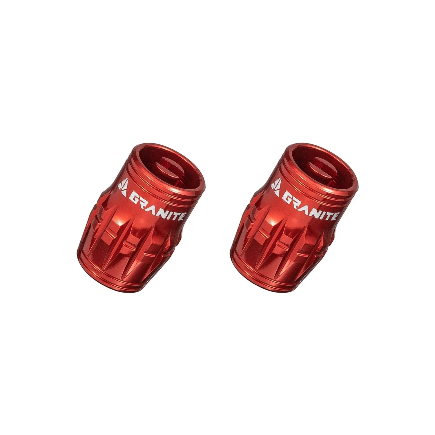 Granite Juicy Nipples Schrader Valve Core Remover Cap for Bike & Bicycle  - Red/Alloy