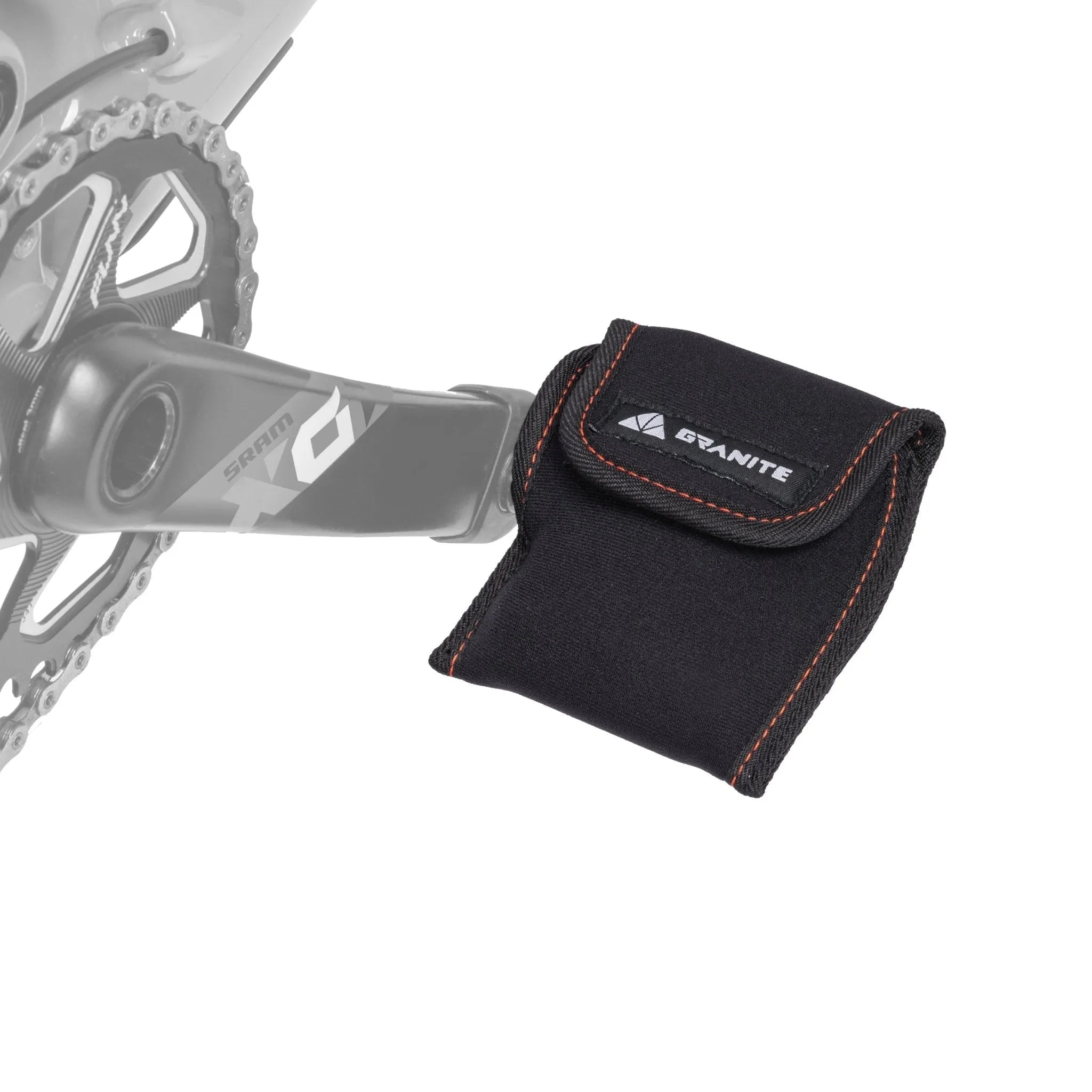 Granite Pita Bicycle Pedal Covers - Black - Small -