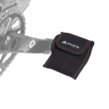 Granite Pita Bicycle Pedal Covers - Black - Small -