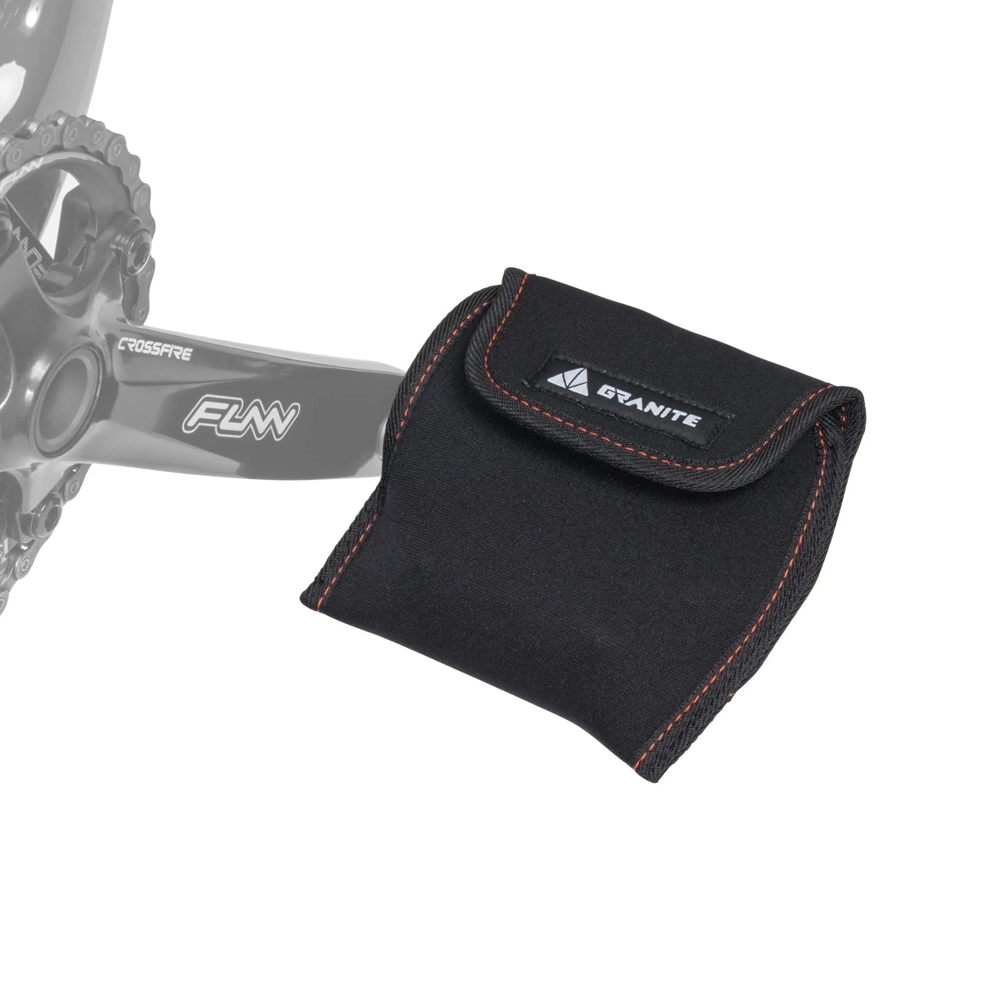 Granite Pita Bicycle Pedal Covers - Black - Large -