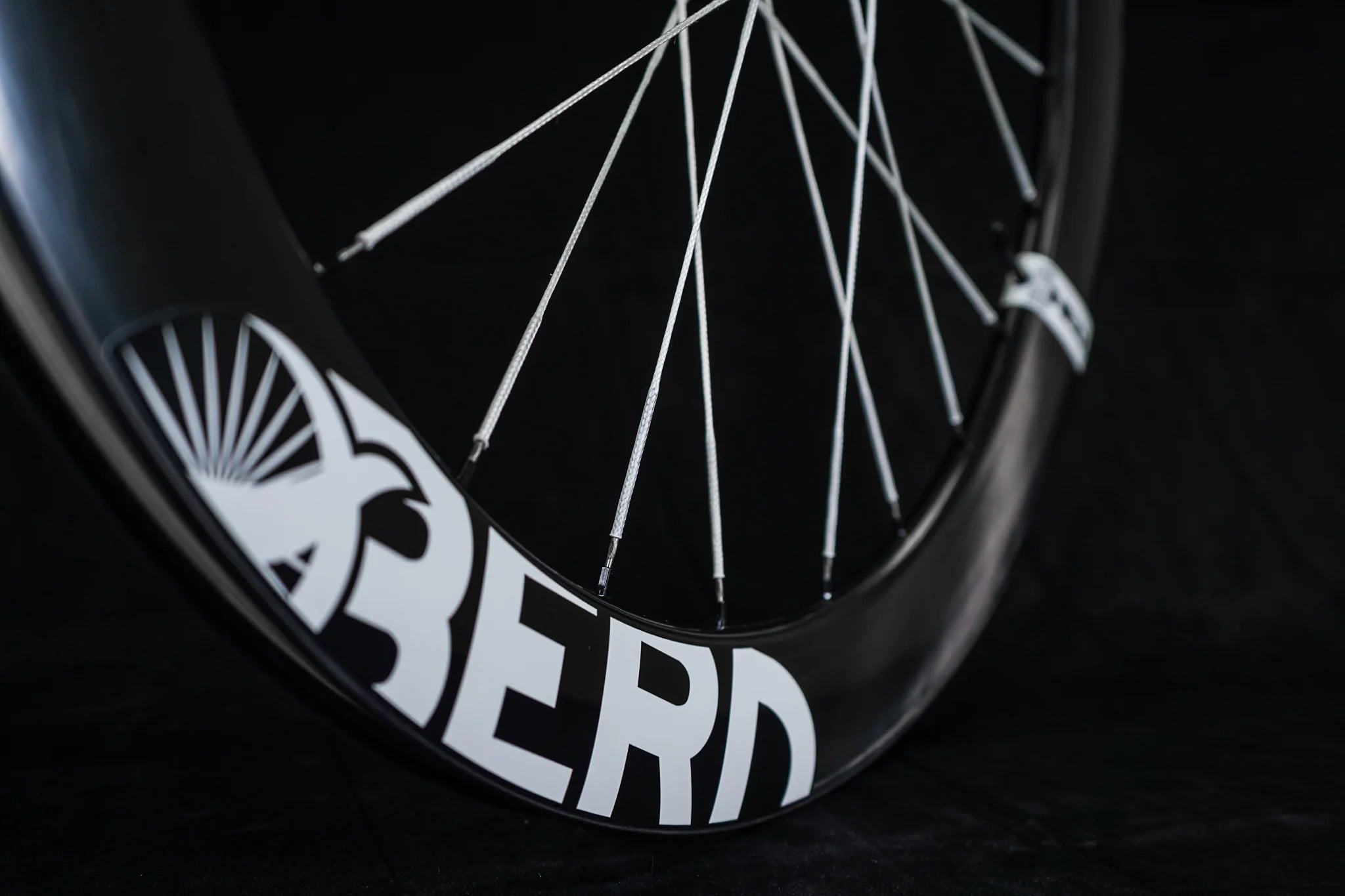 BERD P62 空力碳纖輪組 碳纖輪框與幅條細部特寫